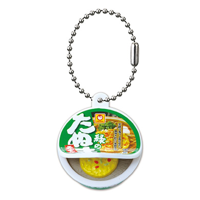 緑のたぬき天そば