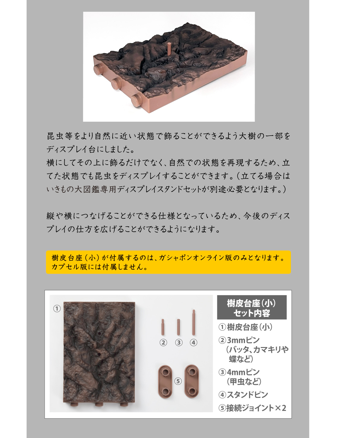 縦や横につなげることができる仕様となっているため、今後のディスプレイの仕方を広げることができるようになります。