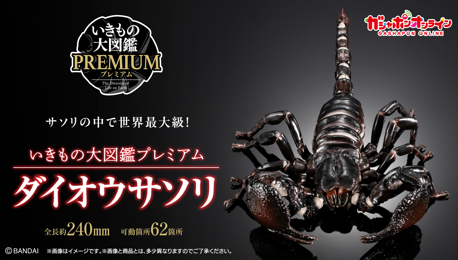 いきもの大図鑑プレミアム ダイオウサソリ
