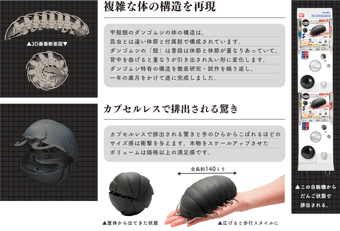 複雑な体の構造を再現