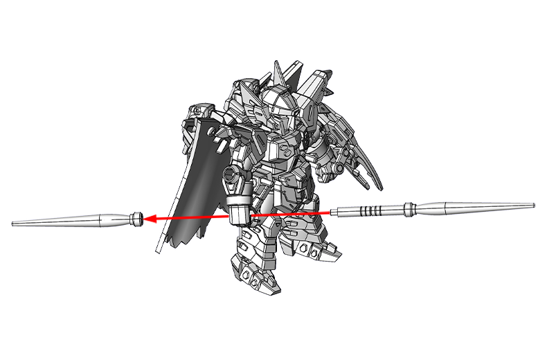 ビームサーベル（連結）