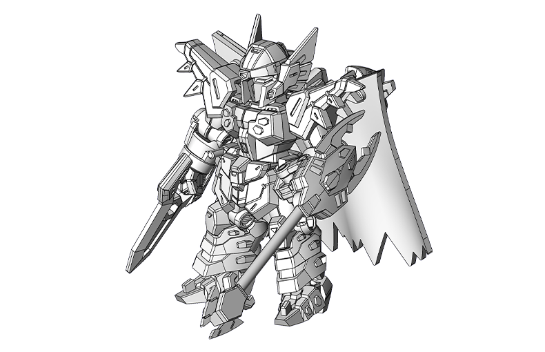 シールド射出状態 組み立て