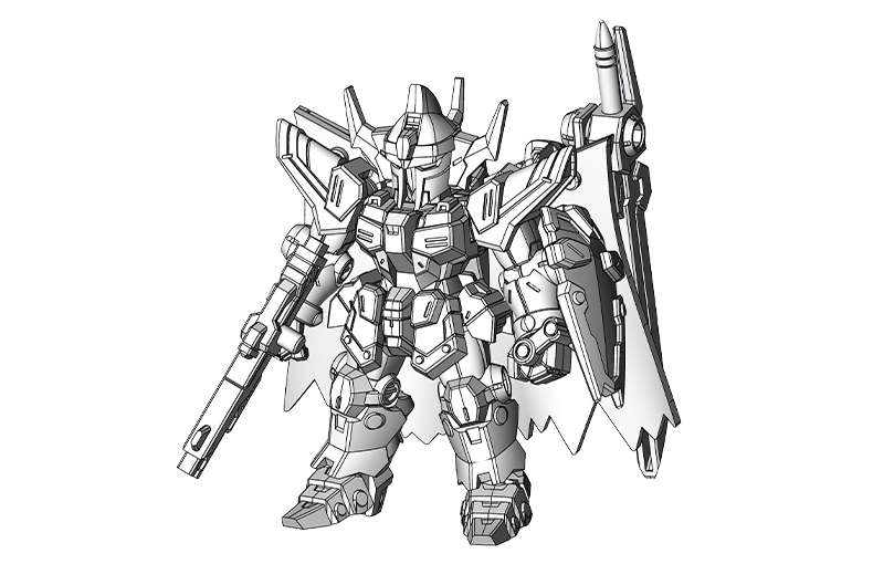 ブラックナイトスコード ルドラ(リデラード機、グリフィン機、リュー機、ダニエル機)