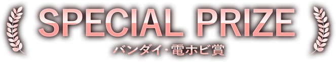 SPECIAL PRIZE バンダイ・電ホビ賞