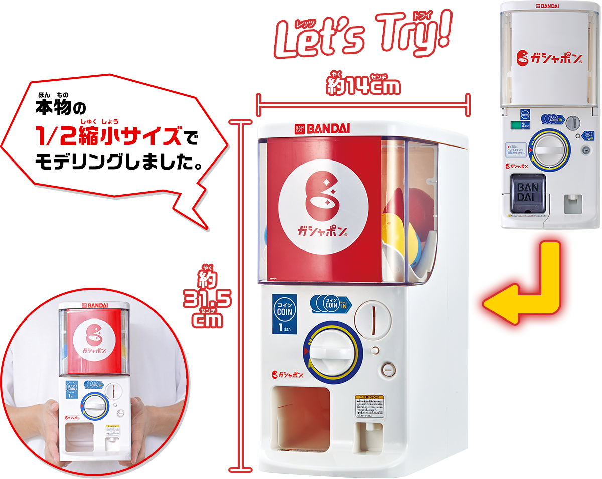 本物の1/2縮小サイズでモデリングしました。