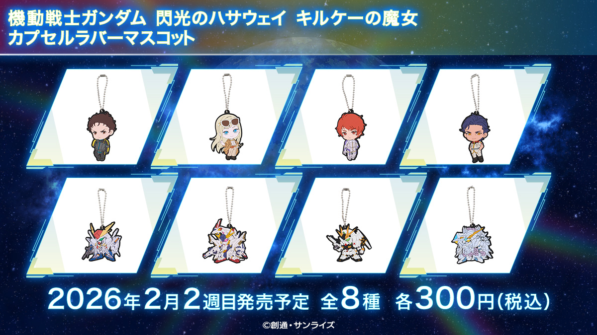 機動戦士ガンダム 閃光のハサウェイ キルケーの魔女 カプセルラバーマスコット