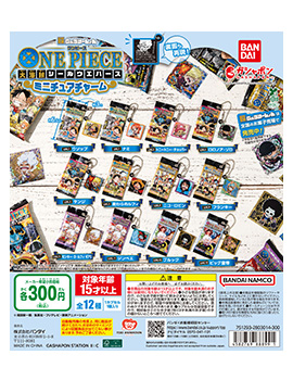 にふぉるめーしょん ワンピース大海賊シールウエハース ミニチュアチャーム